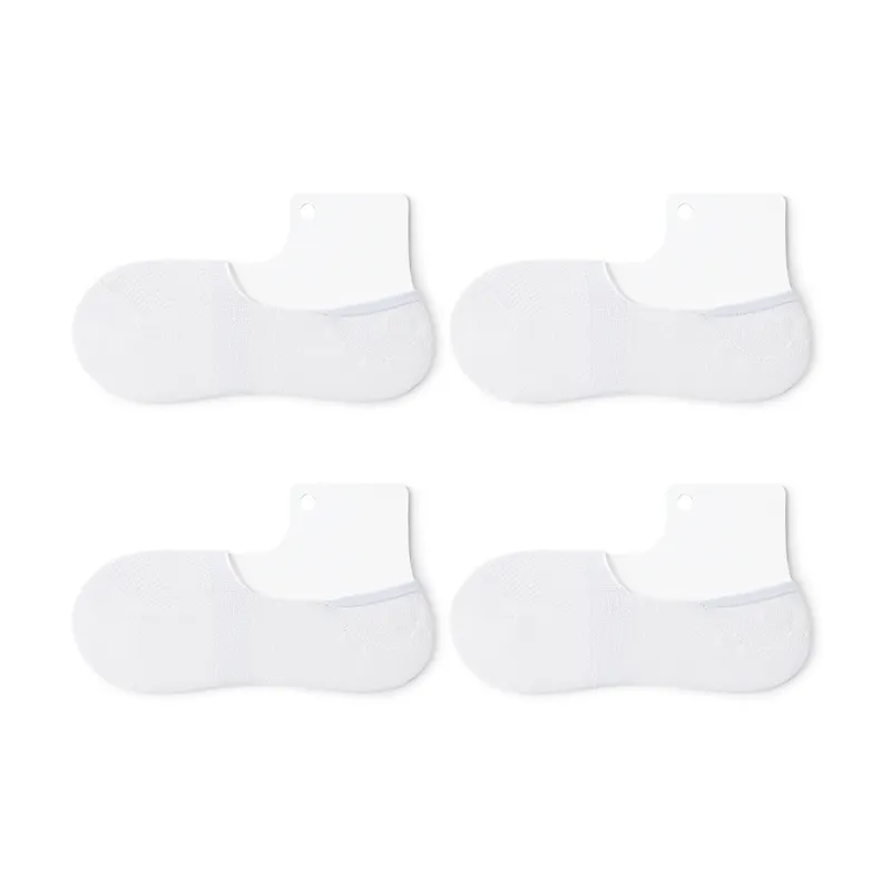 SHIWAJI No Show Socks Men's 4 Pack-0