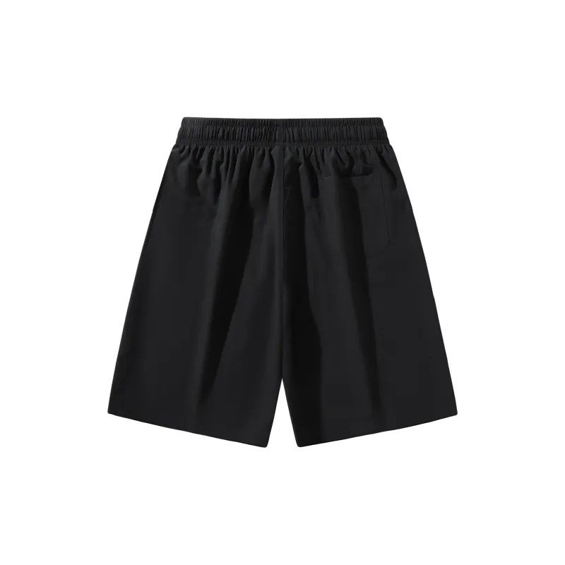 Dnnnn Casual Shorts Unisex Black-1