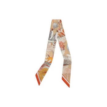 HERMES Silk Scarves Women's Multicolor
