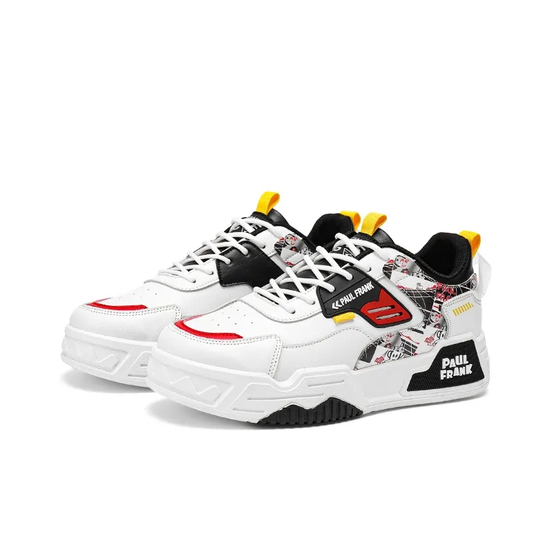 PAUL FRANK Slip-Resistant High-Top Skateboard Shoes Men's-33