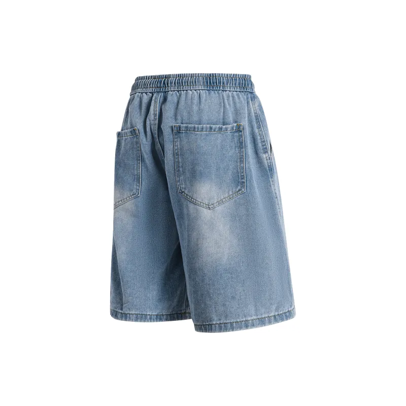 YOUSHIQI Denim Shorts Unisex-1