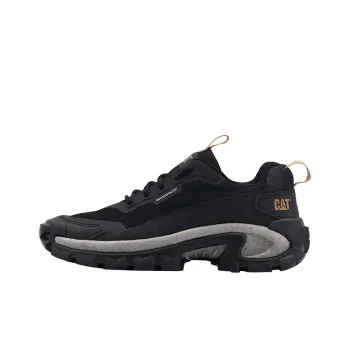 CAT Cushioned Slip Resistant Low Top Outdoor Shoes Unisex Black