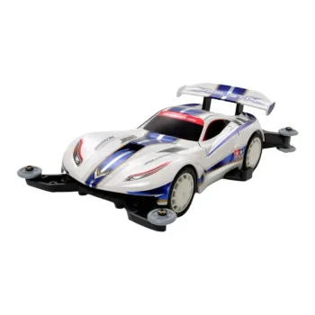 Tamiya MA Chassis, White Supercar ABILISTA Dodge Viper Assembled Models
