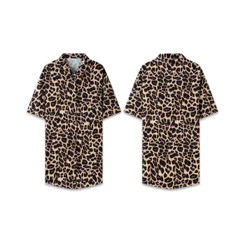 Good Fortune Nightgown Women's Leopard Print