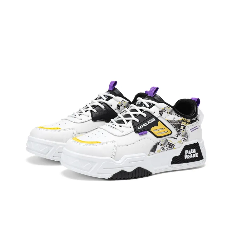 PAUL FRANK Slip-Resistant High-Top Skateboard Shoes Men's-27