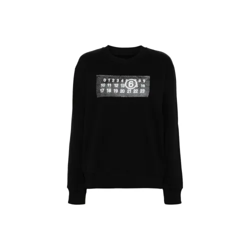 MM6 Maison Margiela Sweatshirts Women's Black