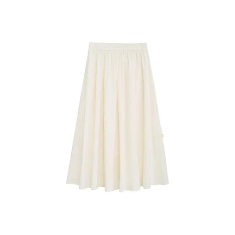 ZIHAN Skirt Set Women's Beige Gold-3