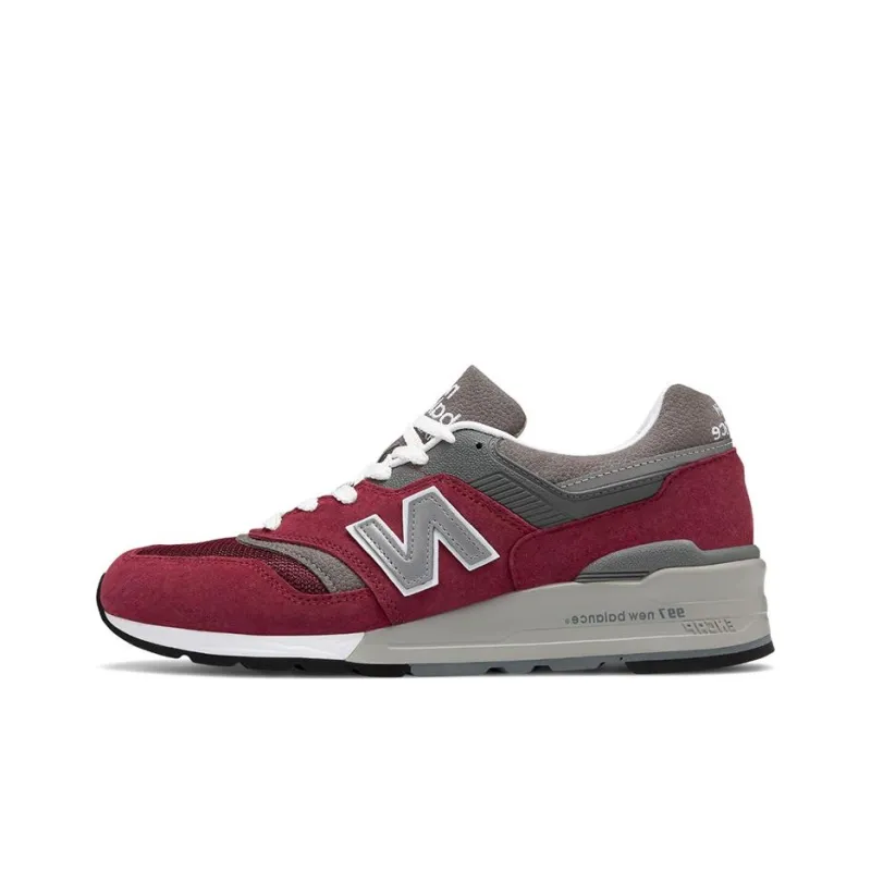 New Balance 997 MiUSA Burgundy Grey-0