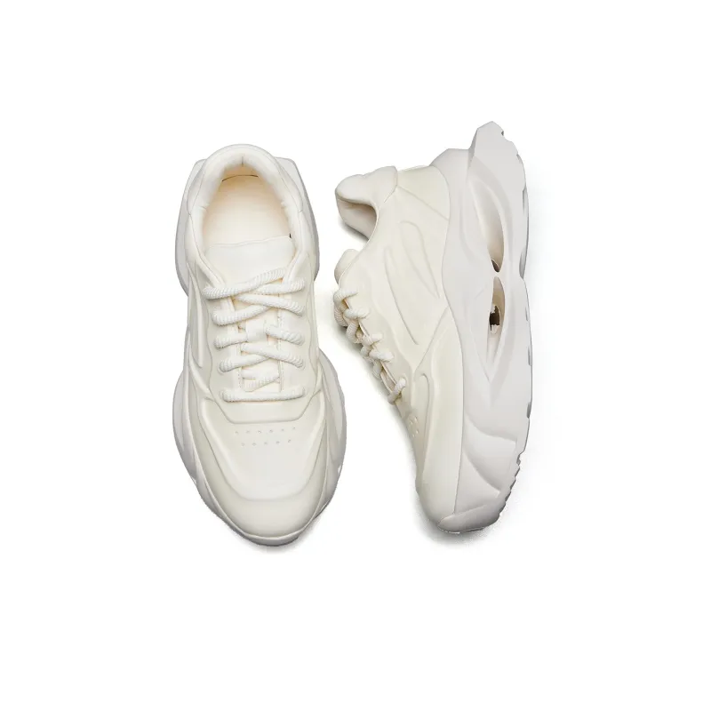 Fabrication Low Top Chunky Sneakers Men's White-4