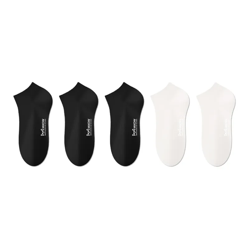 MIIOW No-Show Socks Unisex 5 Pack-8