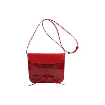 HAWA Artificial Leather Shoulder Bag Crossbody Bag Regular Women's Red/Black