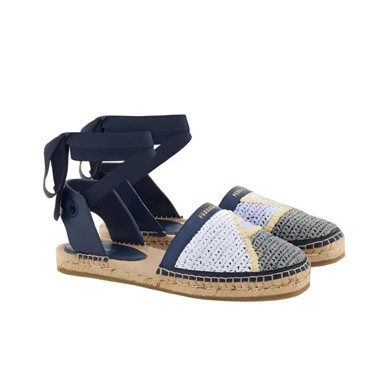 FERRAGAMO Espadrilles Women's Sea Blue-2