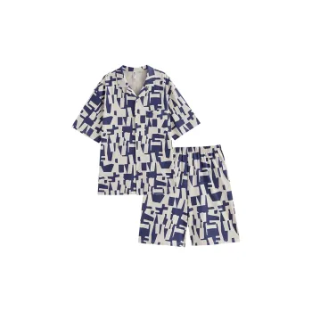 Peninsula City Pajama Set Men's Blue