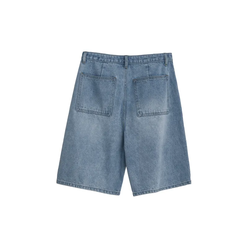 Fstudio Denim Shorts Women's Blue-1