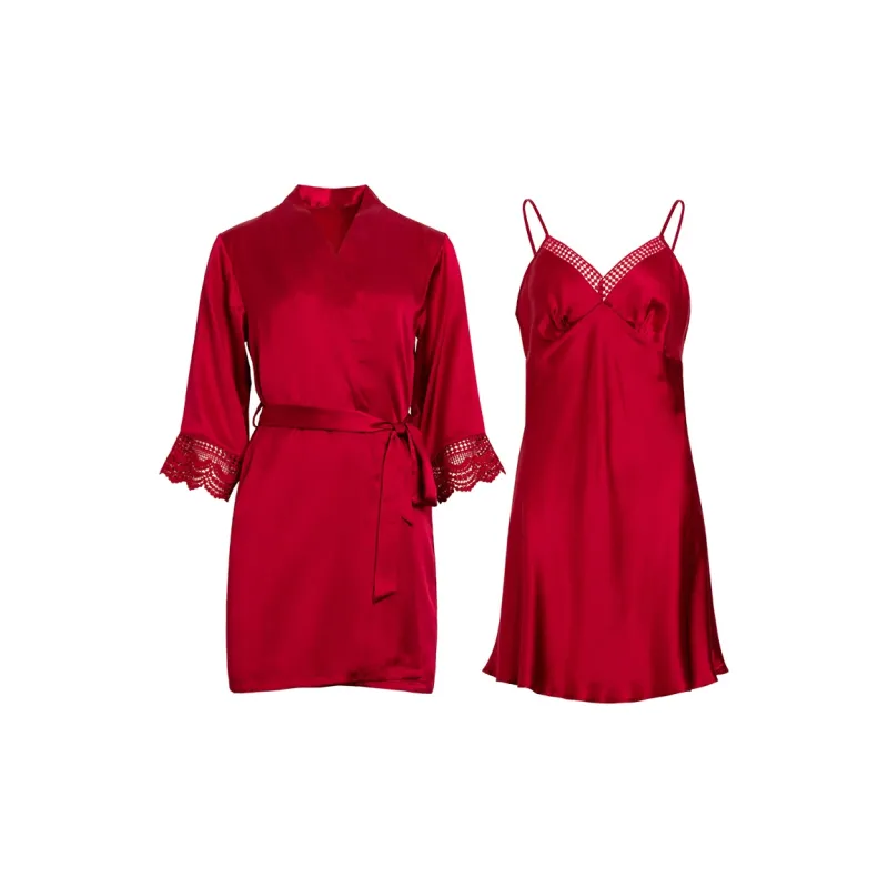 Silk Boundary Pajama Set Women's-0