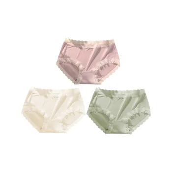 Flowers In Water Underpants Women's 3 Pack
