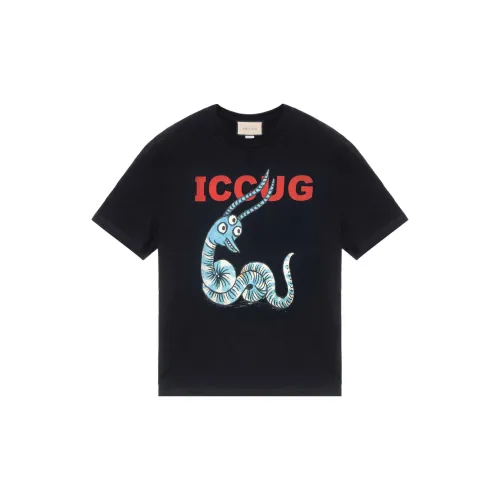 GUCCI T-Shirts Men Black