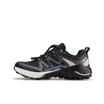 HUMTTO Anti Slip Wear Resistant Breathable Balance Impact Resistant Lightweight Low Top Trekking Shoes Women's Black