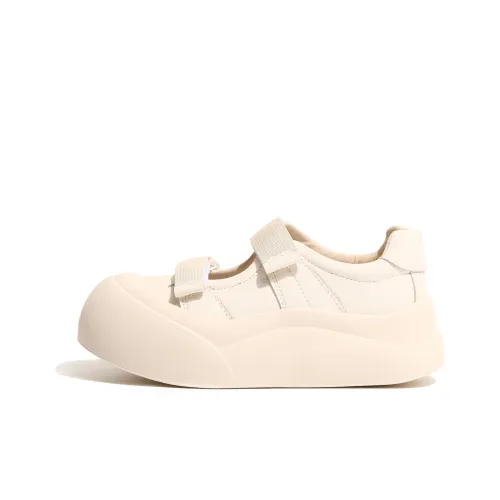 LXVB Slip-Resistant Height Increasing Low-Top Skateboard Shoes 5cm Women's