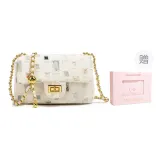 Gradient Plaid White & Gold+Box Limited Edition