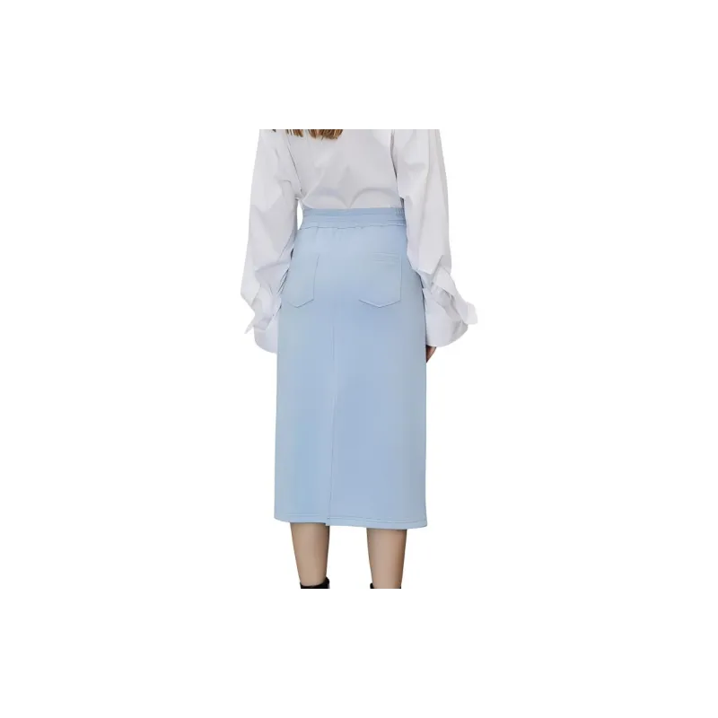ELLE Casual Long Skirts Women's-1
