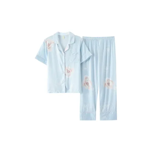 The Story Of The Flower Season Pajama Set Women's