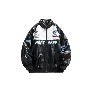 TESTUNG Leather Jackets Unisex