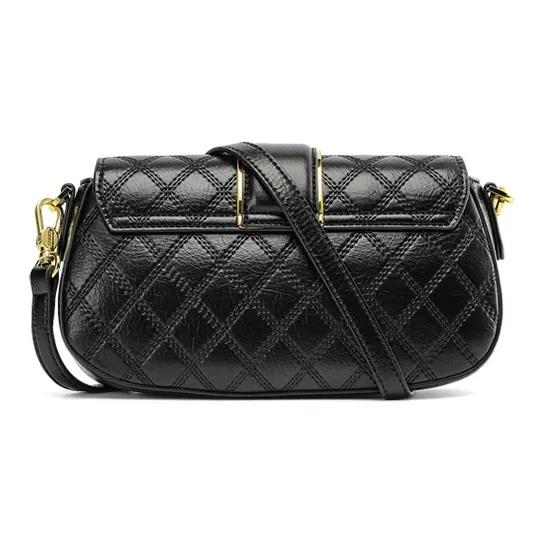 COOGI PU Shoulder Bag Crossbody Bag Regular Women's Black/White-5