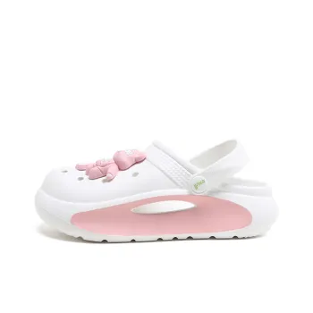 EXULL Q Clogs Women's White Pink