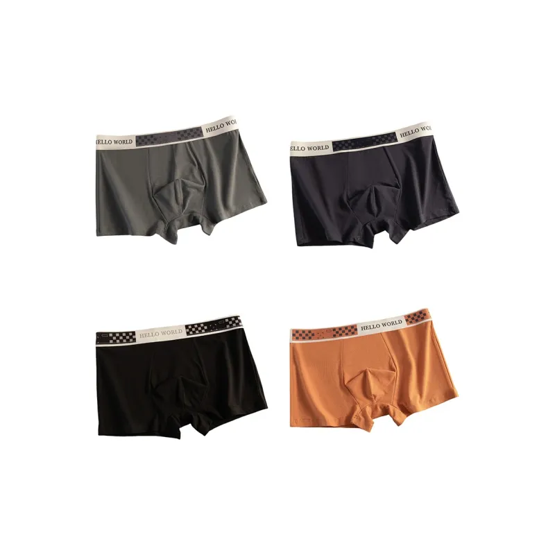 Flowers In Water Underpants Men's 4 Pack-15