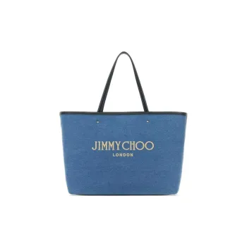 Jimmy Choo Marlis Denim Tote Bag