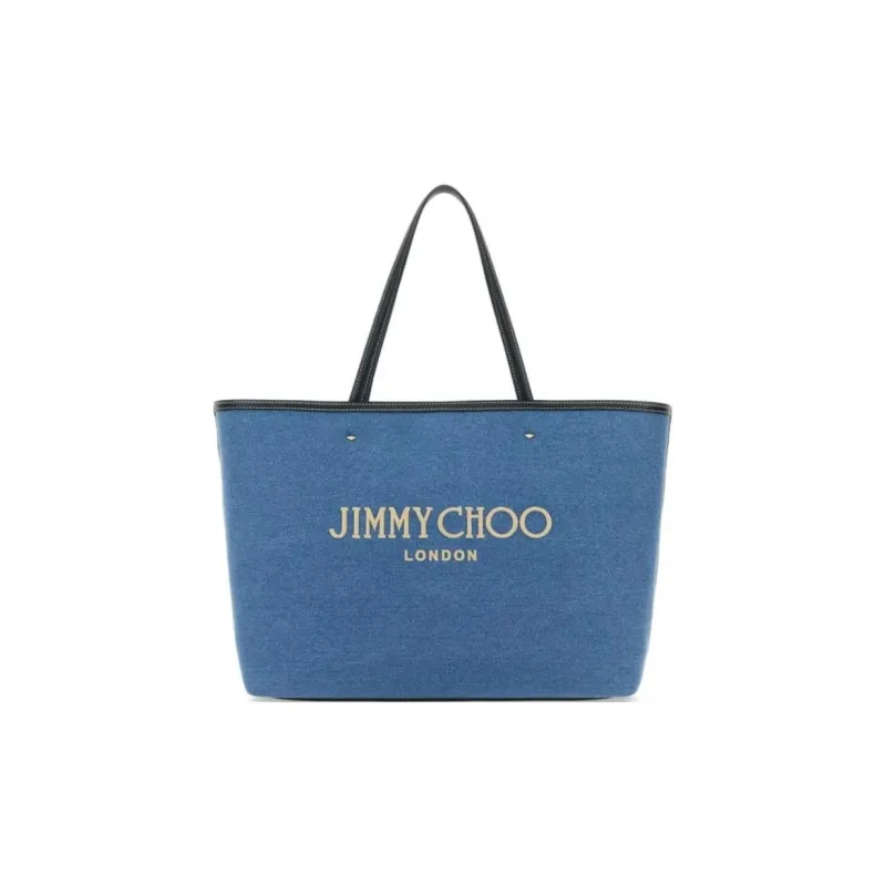Jimmy Choo Marlis Denim Tote Bag-0