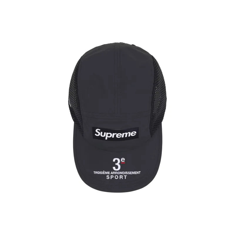 Supreme Nylon Baseball Caps Unisex Black-1