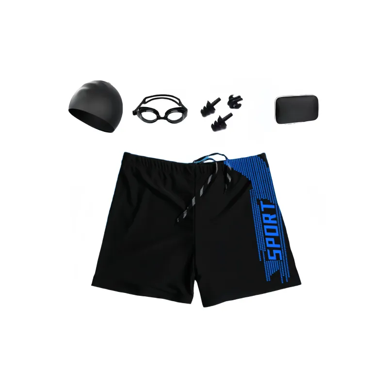 ACRUNU Swimming Sets Polyester Men's-10