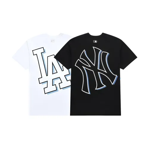 MLB Los Angeles Dodgers T-Shirts Unisex Set Of 2 Black+White