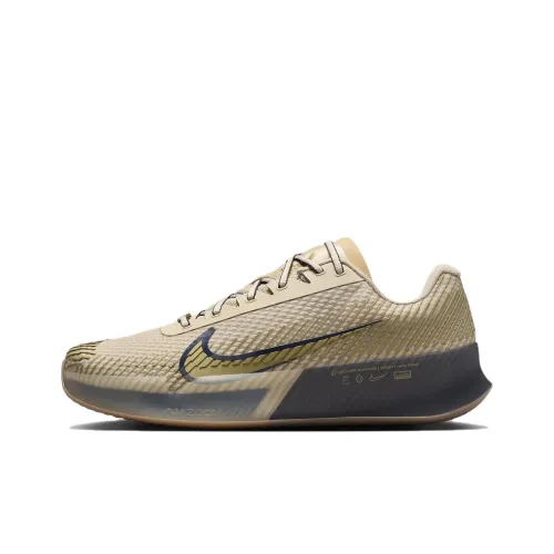 Nike Air Zoom Vapor 11 Tennis Shoes Men Low-Top Gold