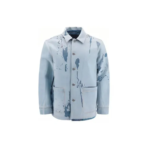 DIESEL Denim Jacket Men Light Blue