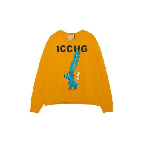 GUCCI Sweatshirts Men Yellow