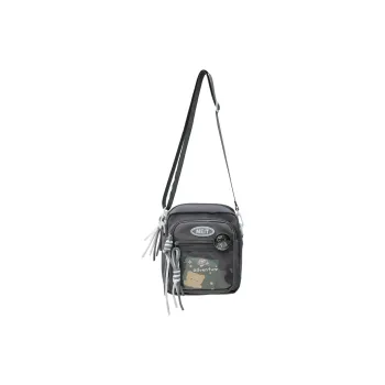 Alcohol Dragon Nylon Fabric Shoulder Bag Crossbody Bag Regular Unisex Black/White/Gray/Yellow/Blue/Purple
