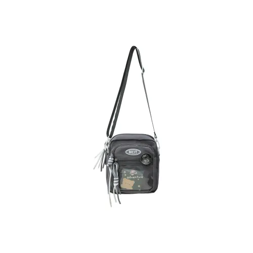 Alcohol Dragon Nylon Fabric Shoulder Bag Crossbody Bag Regular Unisex Black/White/Gray/Yellow/Blue/Purple