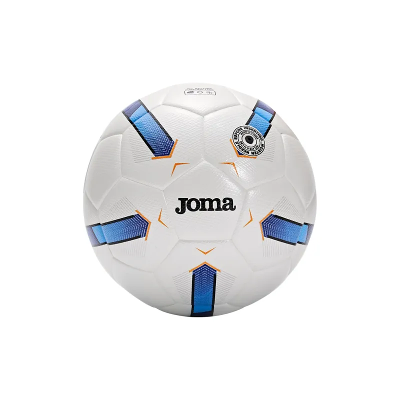 Joma Training Series Size 4 Soccer Synthetic Leather Machine Stitched Soccer Ball Unisex White Blue-1