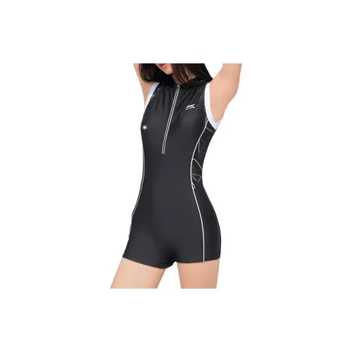 LINING One-Piece Swimsuits Women's Black -540