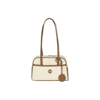 COVERNAT Cotton Handbag Medium Size Women's Brown