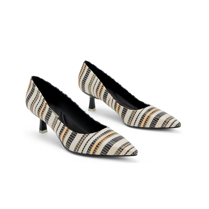 CHARLES&KEITH Chunky Heel High Heels 5.9cm Women's-3