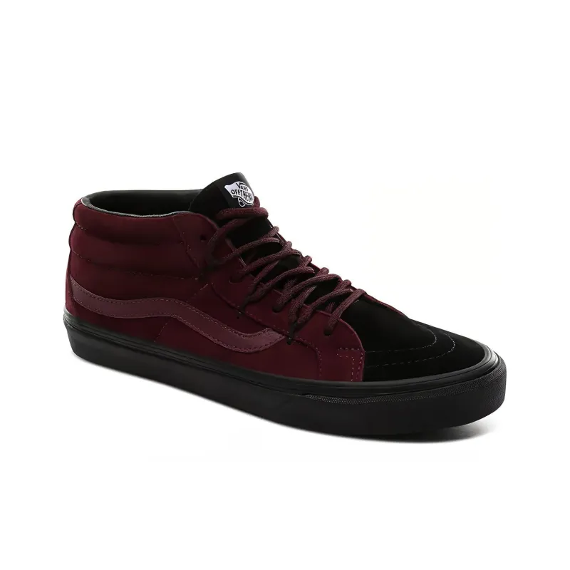 Vans SK8 Mid Reissue Ghillie Mte 'Red Black'-2