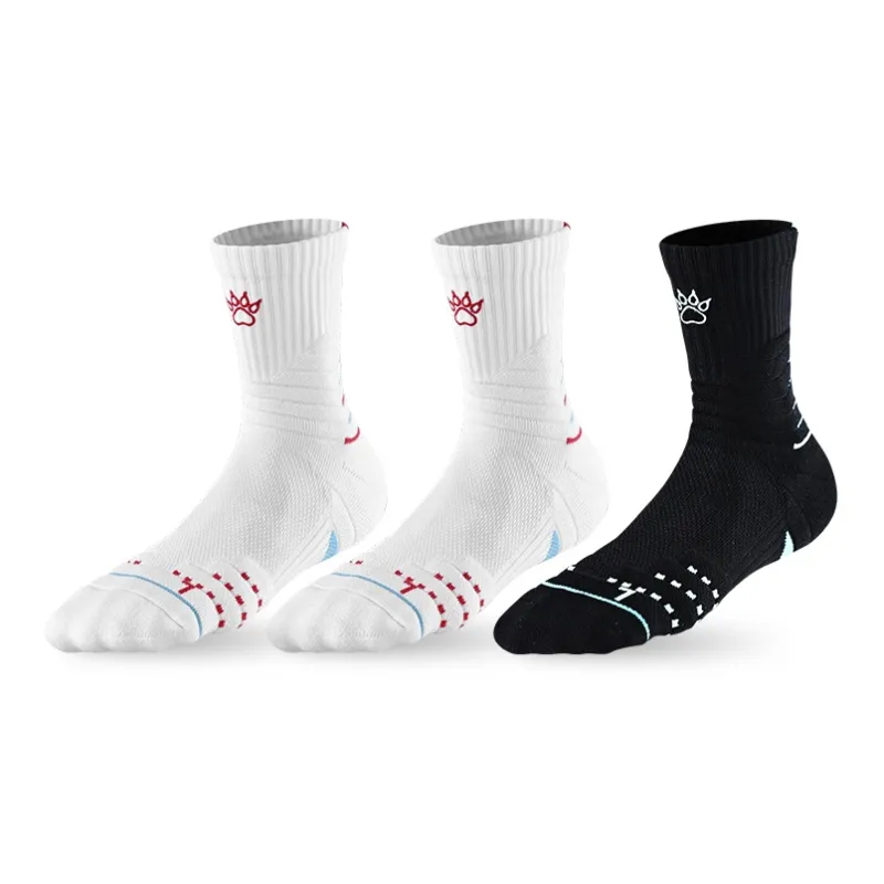 KELME Basketball Socks Unisex 3 Pack-10