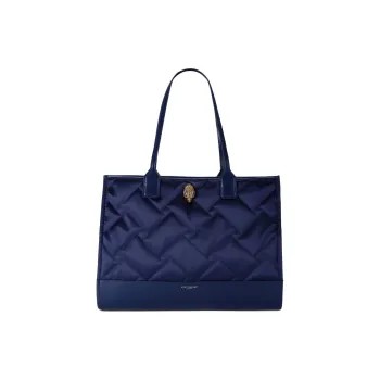 Kurt Geiger London Polyester Tote Bag Shopping Bag Handbag Women's Marine Blue