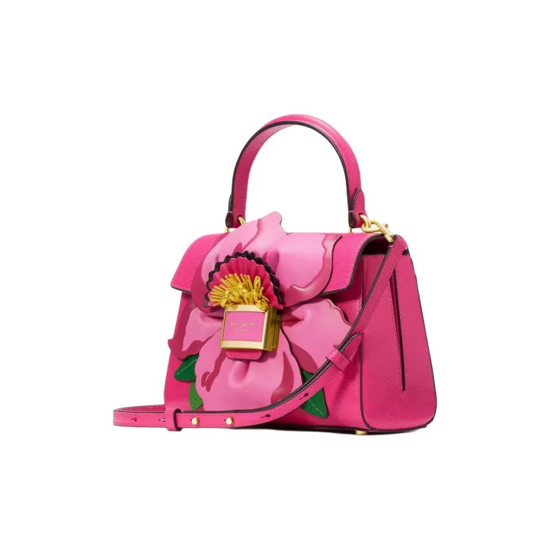 Kate Spade Katy Leather Shoulder Bag Crossbody Bag Handbag Small Size Women's Overripe Plum Color-1