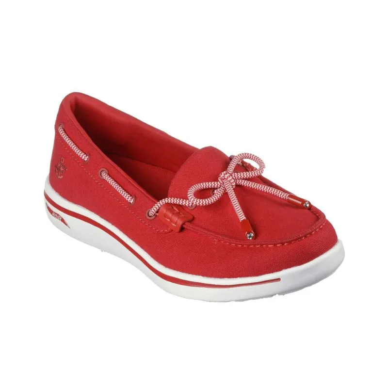 Skechers ARCH FIT UPLIFT - Laguna Anti-Slip Wear-Resistant Low-Top Casual Shoes Women's Red-2
