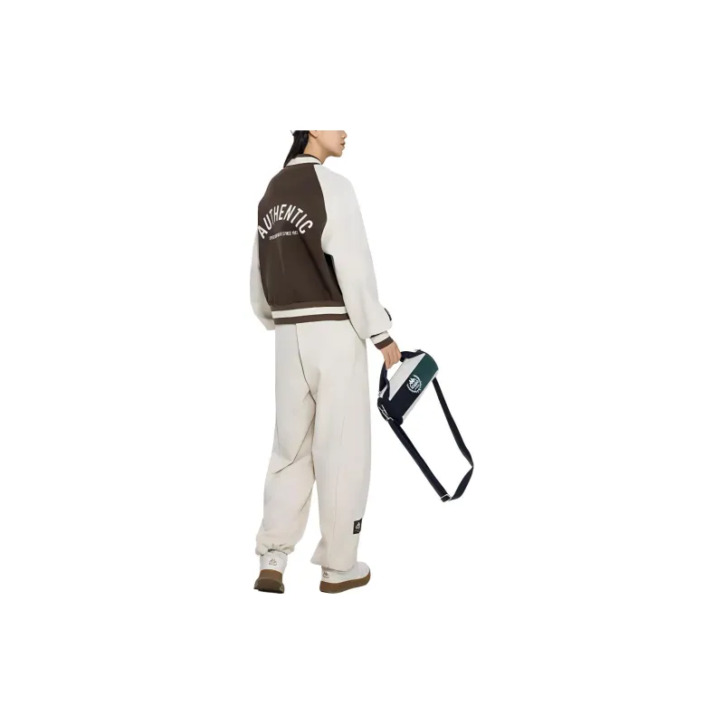 Kappa Baseball Jacket Women's Dark Brown-1
